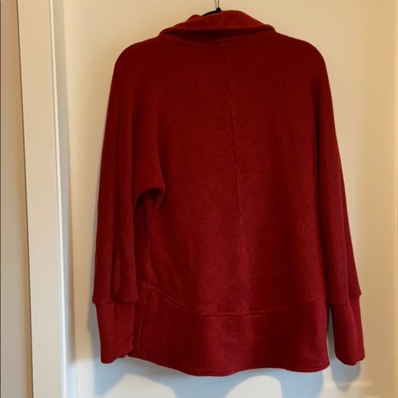 3/$25 - Red Open Cardigan - Picture 4 of 5